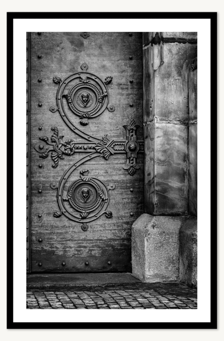 Front view of Nathan Dehart: Door At St. Cyril 8 