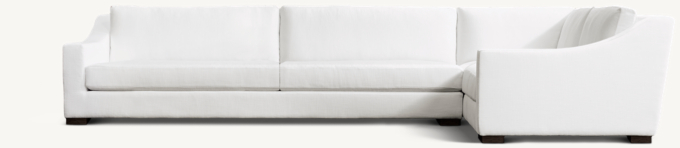 Modena Slope Arm Right-Arm L-Sectional