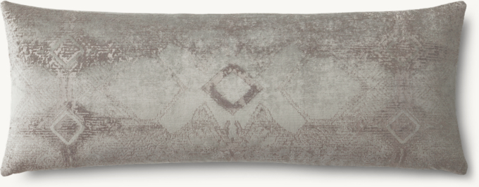 Velvet Oushak Multi-Diamond Pillow Cover - Lumbar