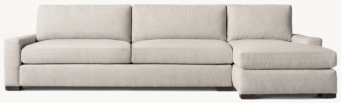 Maxwell Right-Arm Sofa-Chaise Sectional