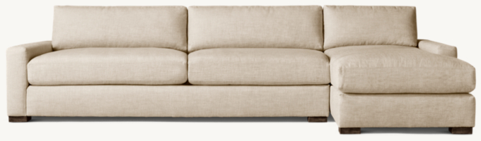 Maxwell Right-Arm Sofa-Chaise Sectional