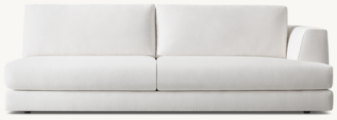 Shown in White Italian Mélange Weave.