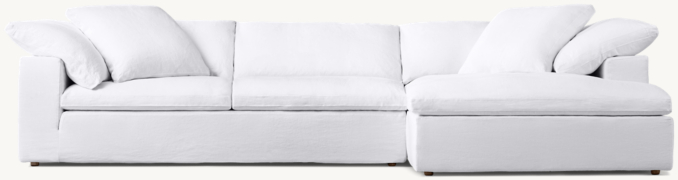 Left Arm Sofa Right Chaise Baci Living Room