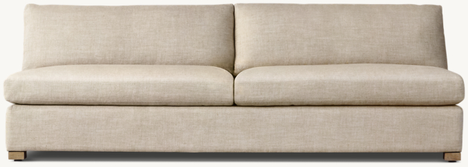 Shown in Sand Classic Belgian Linen.