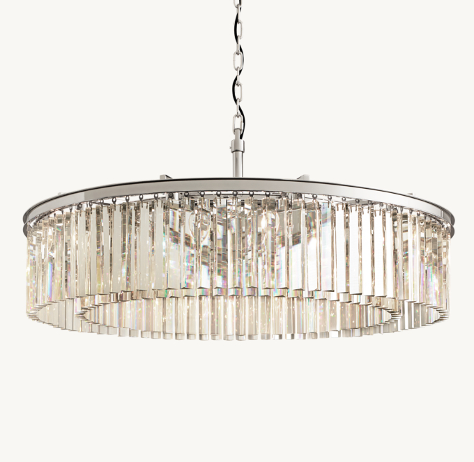 Rhys Round Chandelier 43\"