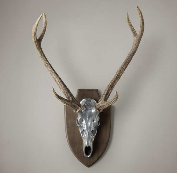 aluminum deer head