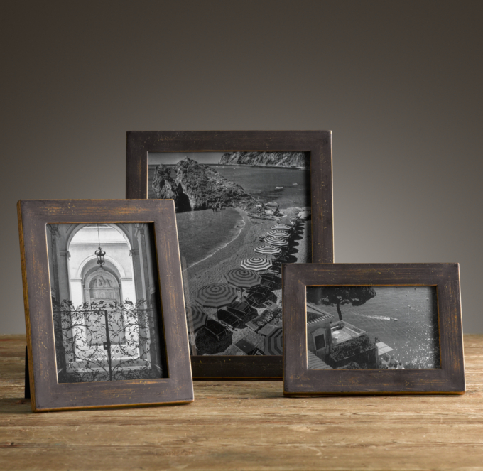 Black & Gold Tabletop Frames