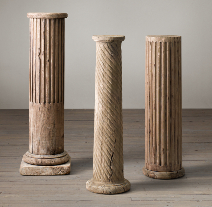 19th C. Neoclassical Architectural Elements: Column