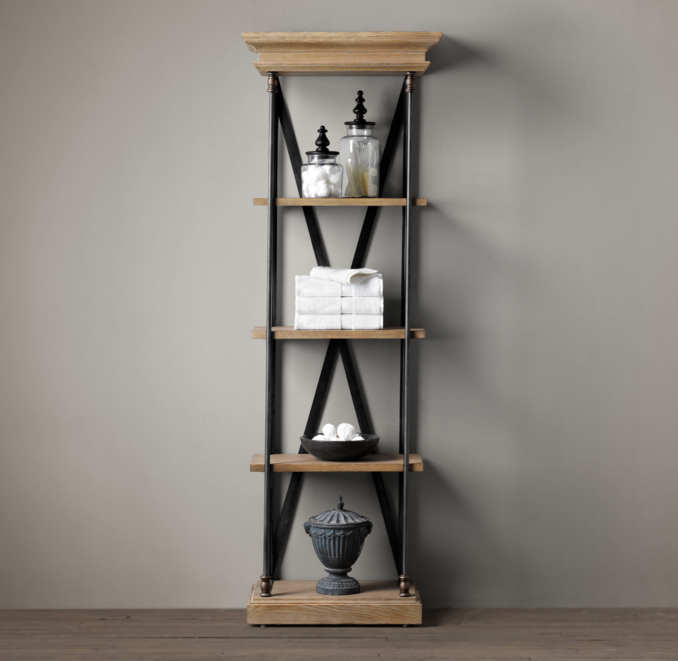 Parisian Cornice Tall ÉTagèRe 
