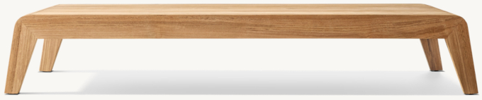 Avila Teak Rectangular Coffee Table