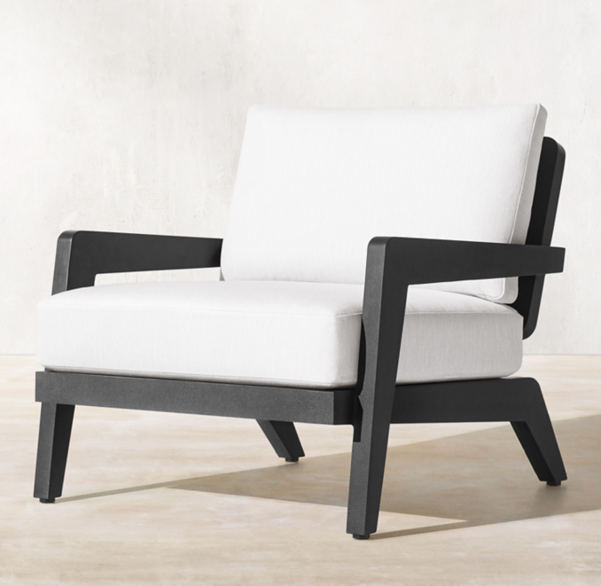 Avila Aluminum Lounge Chair Cushion Covers