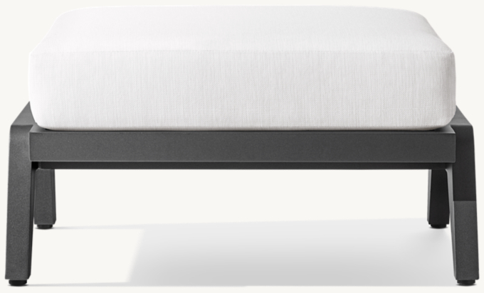 Avila Aluminum Ottoman 