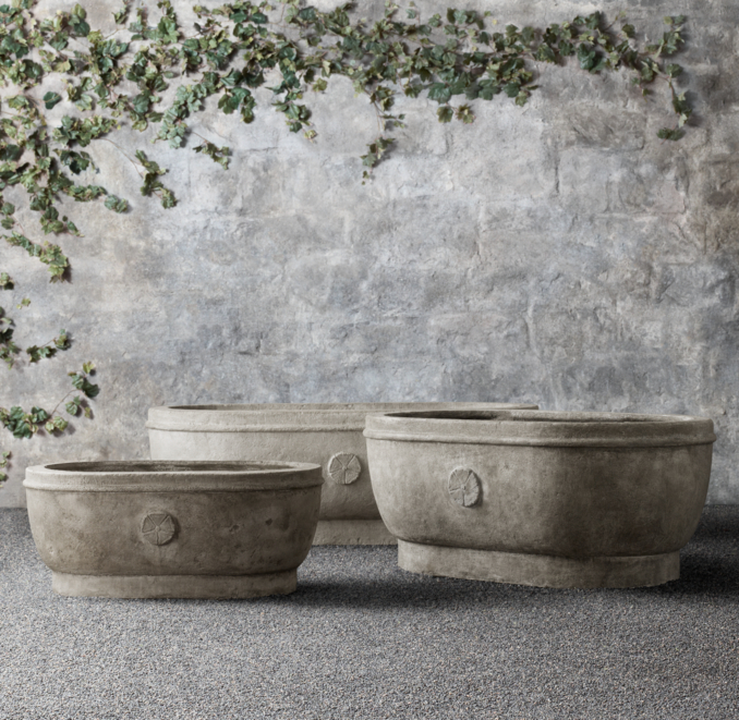 19th C. French Oval Trough Collection