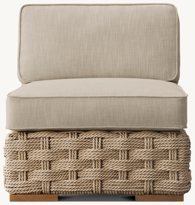 Rutherford Armless Chair | RH