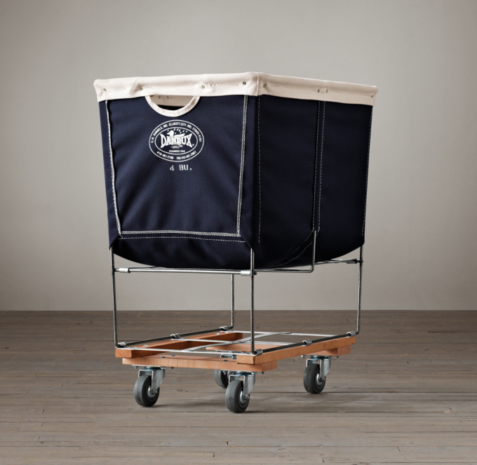 Laundry Cart Navy Medium