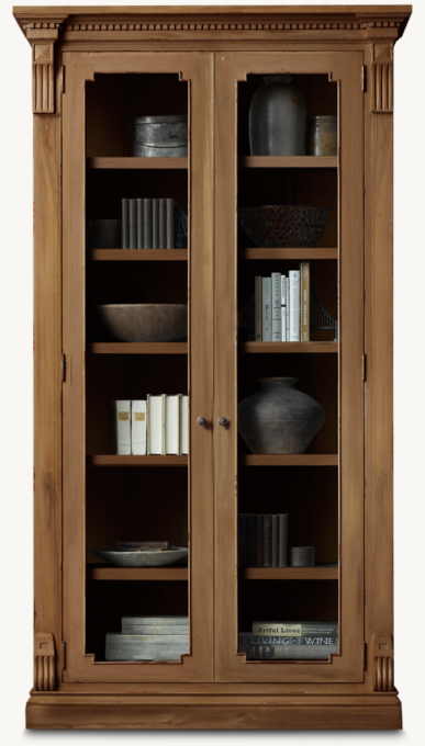Restoration hardware tall cabinet discount