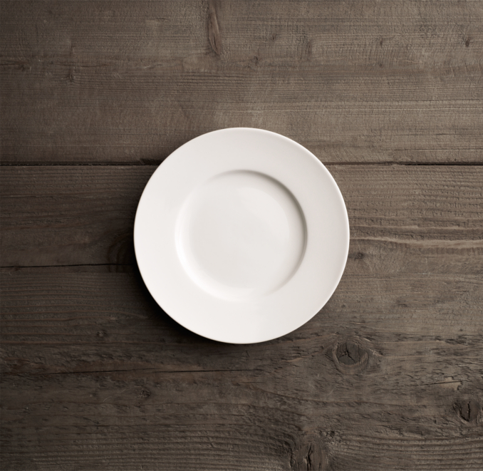 Chinese Porcelain GrandRimmed Appetizer Plate (Set of 4)