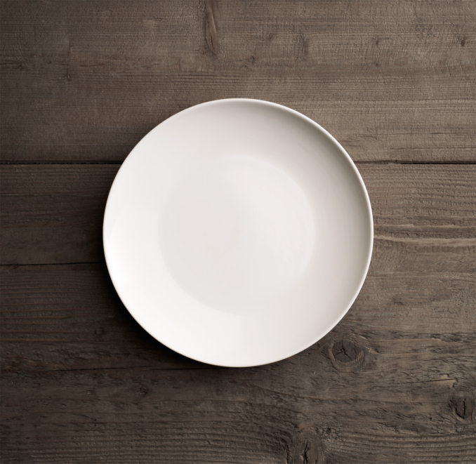 Chinese Porcelain Classic Coupe Dessert Plate (Set of 4)