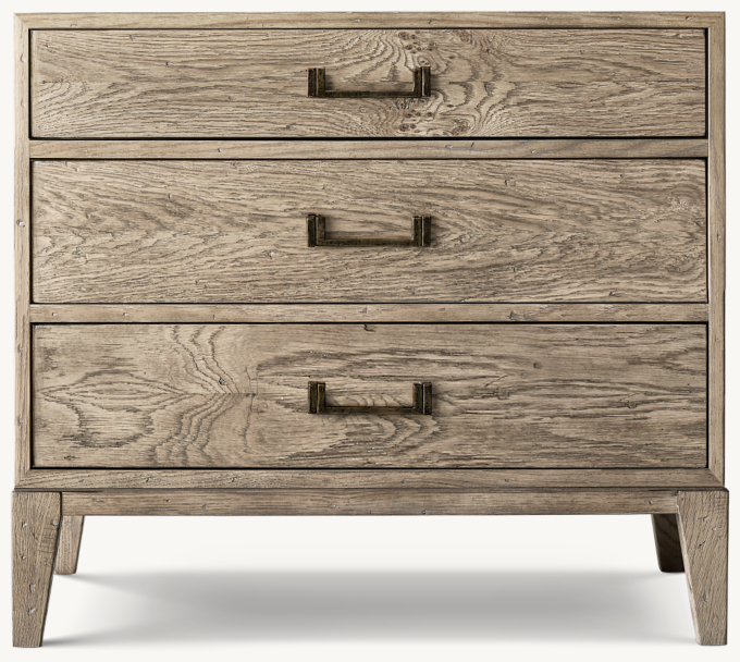 Cayden Campaign Closed Nightstand