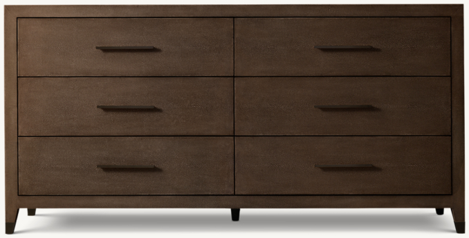Shown in Mocha Shagreen/Bronze.