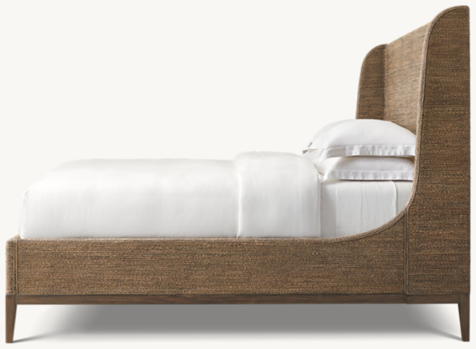 Marisol Seagrass Slope Bed | RH TEEN