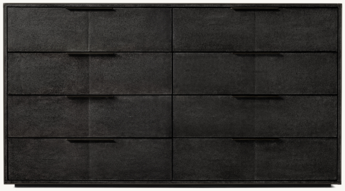 Saunderson Shagreen 8-Drawer Dresser