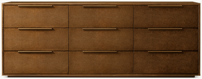 Saunderson Shagreen 9-Drawer Dresser