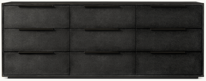 Saunderson Shagreen 9-Drawer Dresser