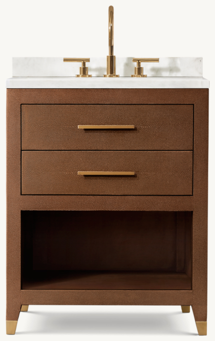 Graydon Shagreen Powder Washstand
