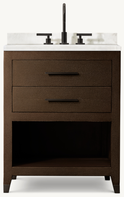 Graydon Shagreen Powder Washstand