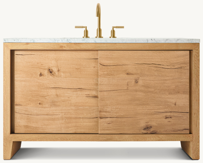 Wyeth Oak Single Extra-Wide Vanity