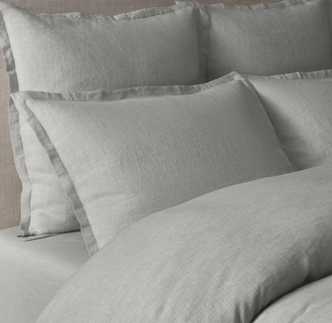 Italian Heritage Washed Linen Duvet Cover