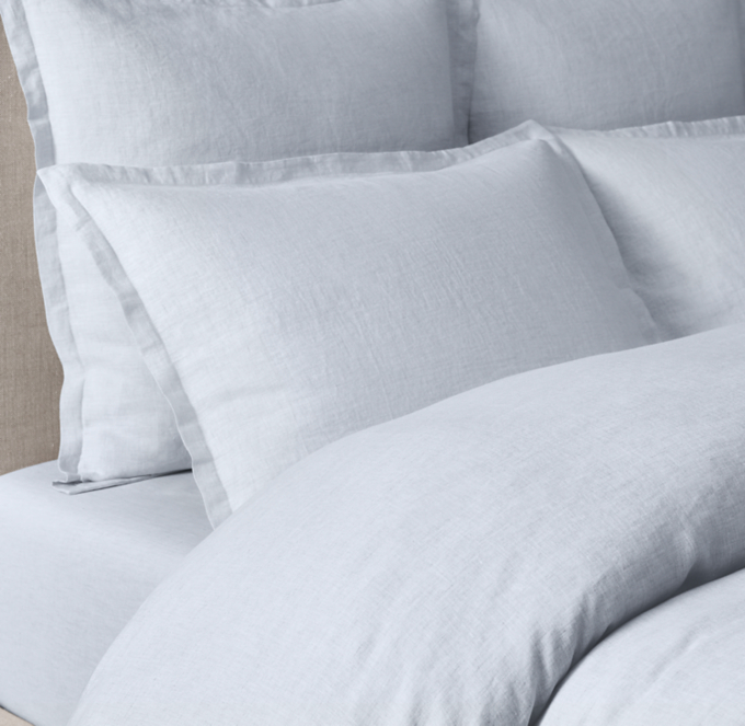 Italian Heritage Washed Linen Duvet Cover