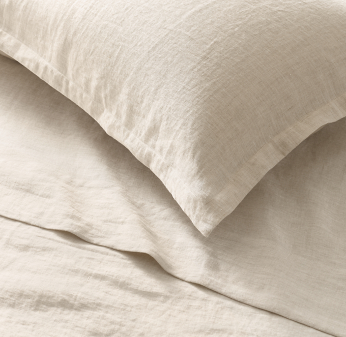 Italian Heritage Washed Linen Duvet Cover