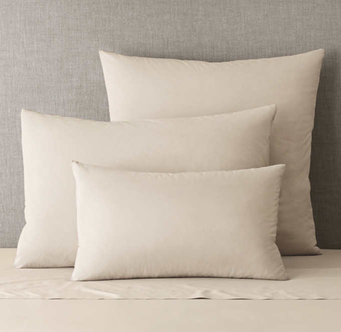 Italian Ultra-Soft 464-Thread-Count Percale Knife-Edge Sham