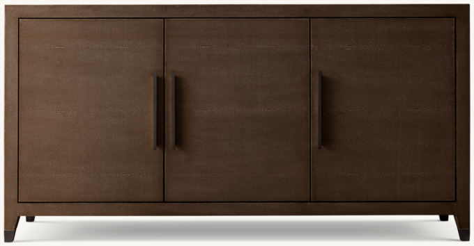 Graydon Shagreen Triple-Door Sideboard