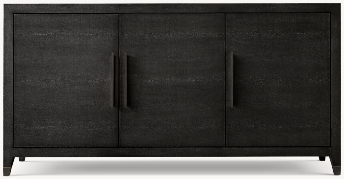 Graydon Shagreen Triple-Door Sideboard
