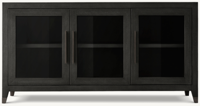 Restoration hardware shagreen 2024 media console