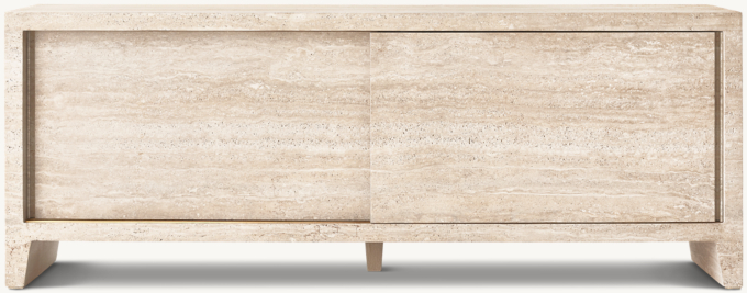 Wyeth Travertine Sideboard