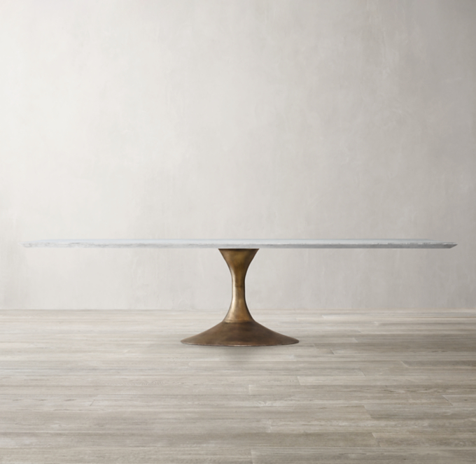 Aero Marble Rectangular Dining Table
