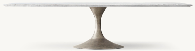 Aero Stone Rectangular Dining Table