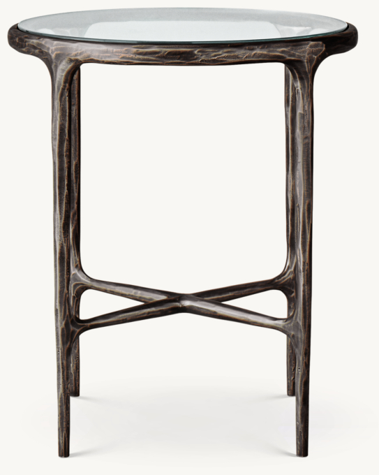 Thaddeus glass deals rectangular console table