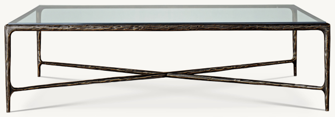 Thaddeus Glass Square Coffee Table