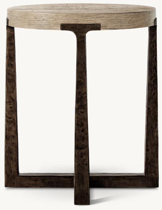 TBrace Round Side Table RH