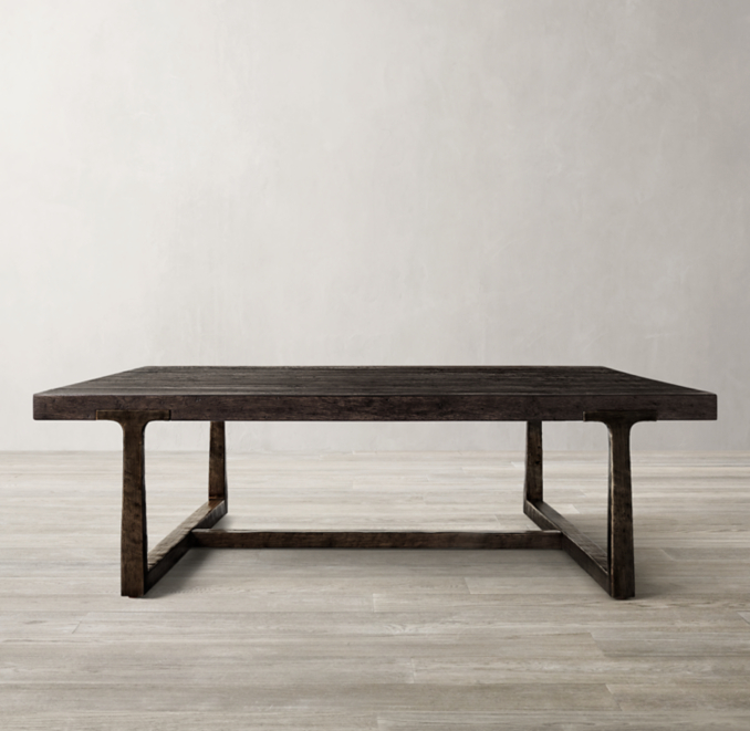 T-Brace Square Coffee Table