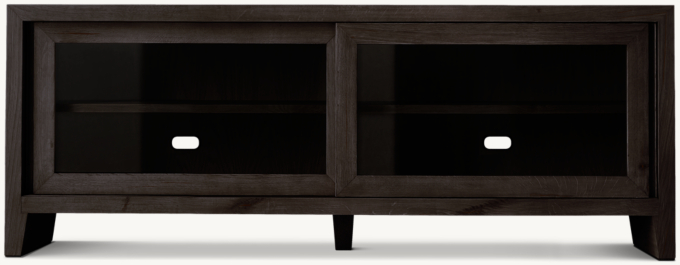 Wyeth Oak Glass Sideboard