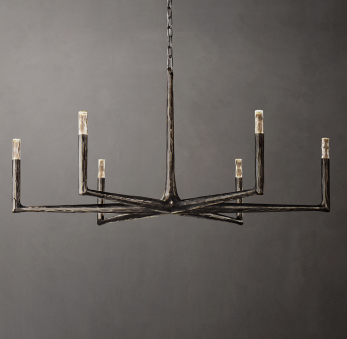 Thaddeus Round Chandelier 48\"