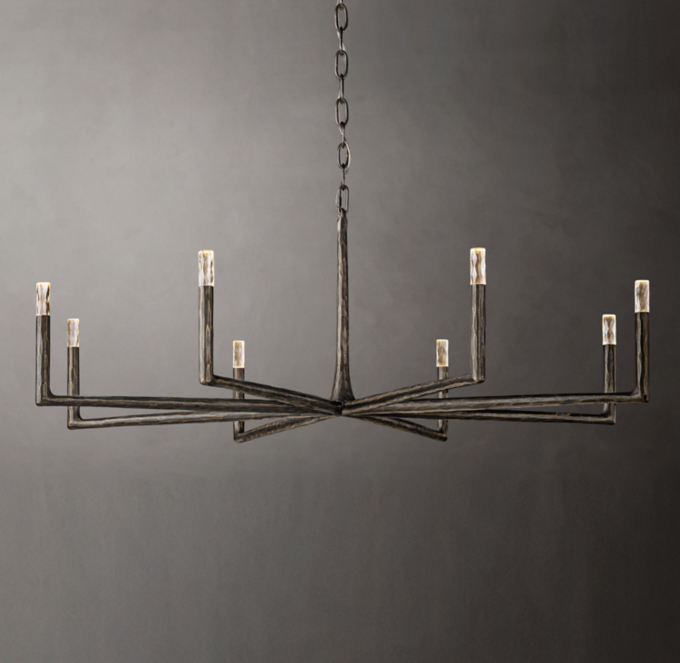 Thaddeus Round Chandelier 60\"