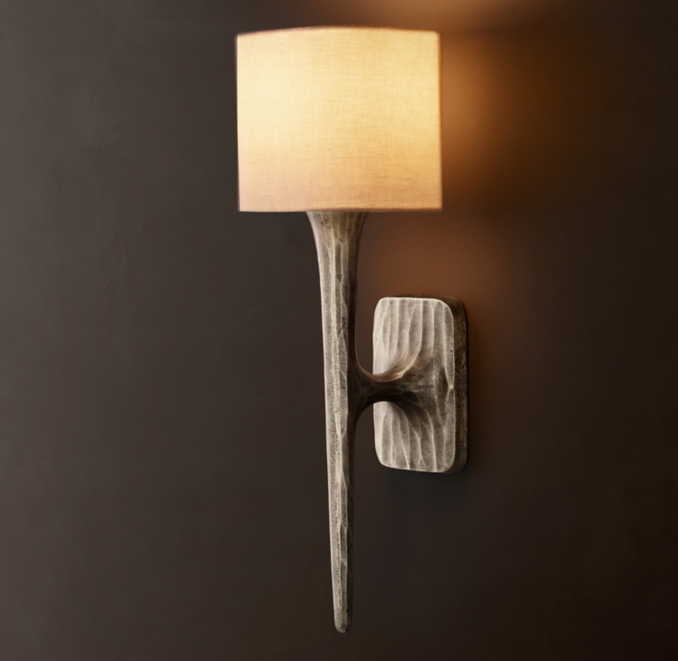 Thaddeus Shaded Sconce | RH