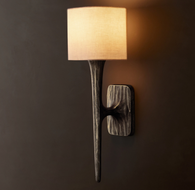 『限定』RH DAVENPORT SCONCE照明 Thaddeus Shaded Sconce | RH